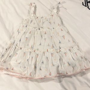 Sold!!! Tommy Bahama 3T sailboat dress with Pom Pom trim